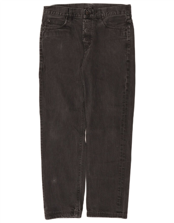 Carhartt Vaqueros rectos para hombre W31 L28 Algodón gris