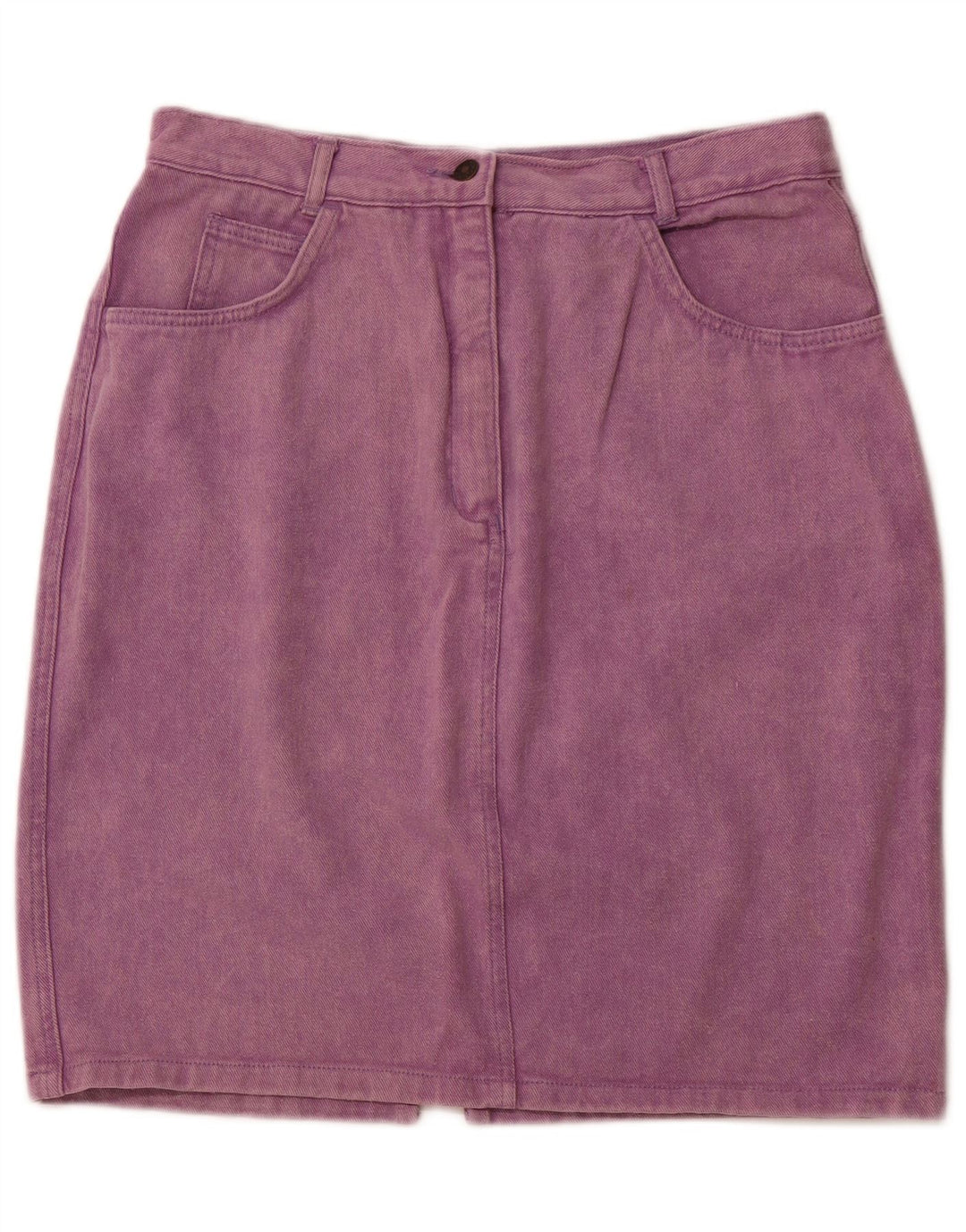 ARIZONA JEANS Falda vaquera de cintura alta para mujer EU 44 XL W30 Algodón morado