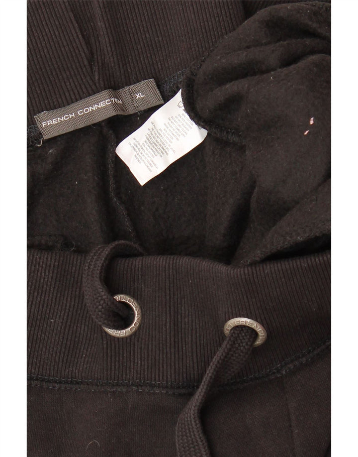 FRENCH CONNECTION Pantalones de Chándal para Hombre Joggers XL Negro Algodón