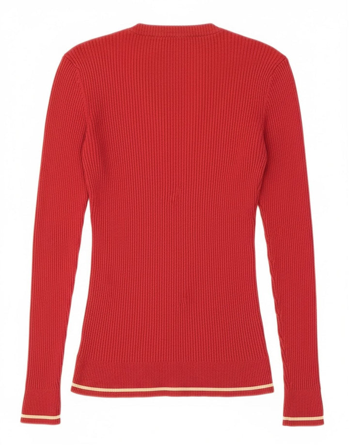 Colmar - Jersey para mujer con cuello barco, talla 40, color rojo medio
