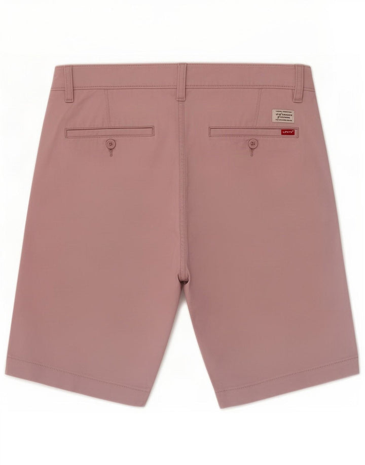 Pantalones cortos chinos Levi's para hombre W31 de algodón rosa medio