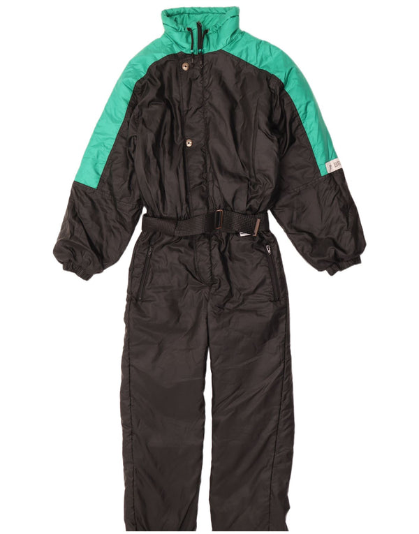 Brugi Mono de esquí para hombre ES 38 Mediano Negro Colorblock Poliamida