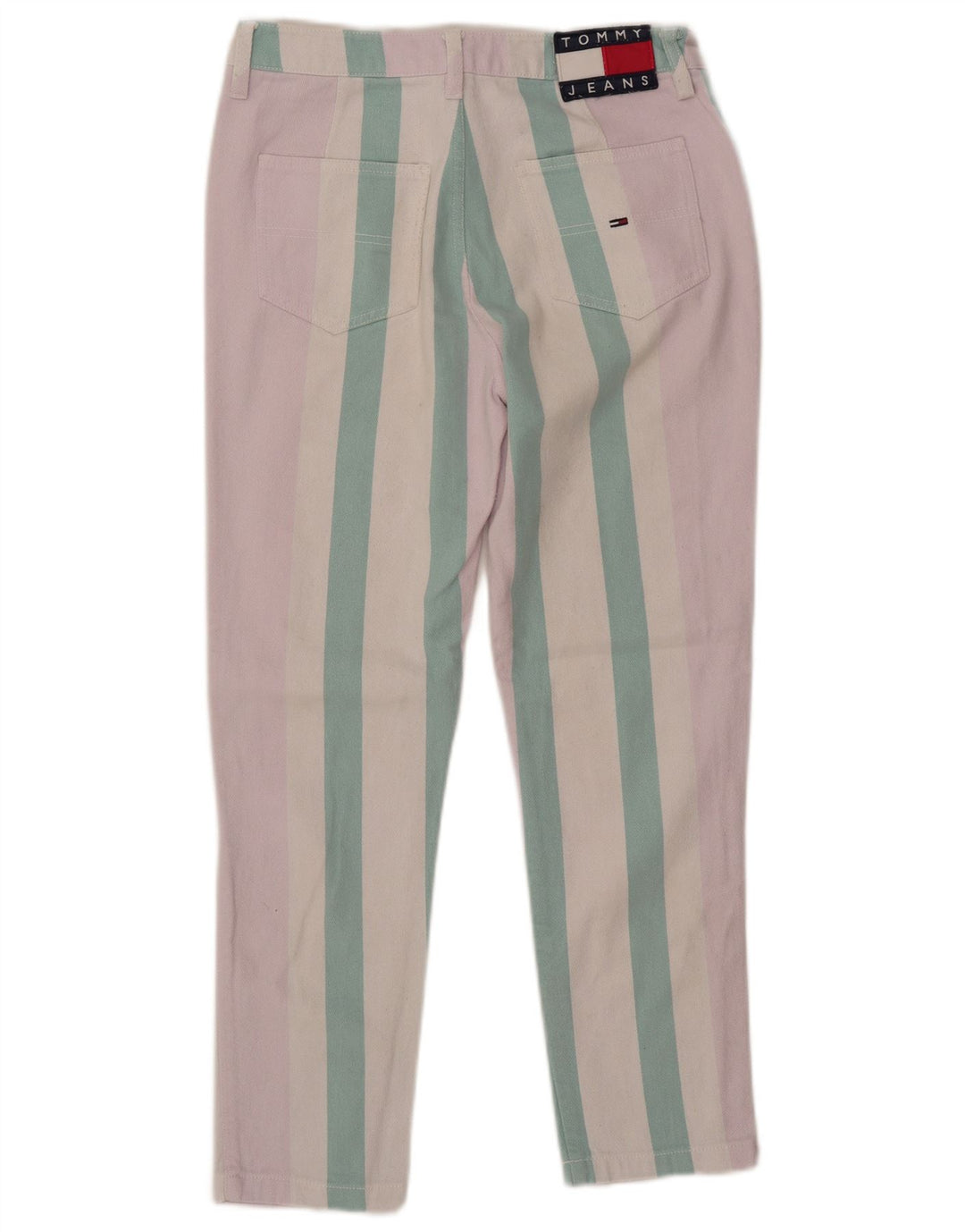 TOMMY HILFIGER Vaqueros recortados de talle alto Izzy para mujer W26 L26 Multicolor