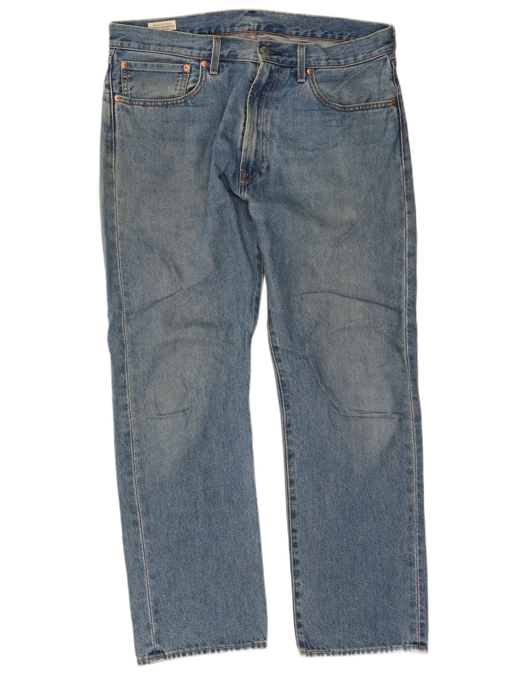 Levi's Vaqueros rectos 551 para hombre W34 L30 Algodón azul