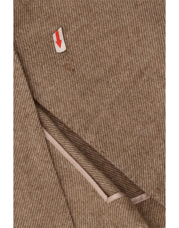 Massimo Dutti Chaqueta Blazer de 1 Botón para Mujer UK 42 Medium Beige
