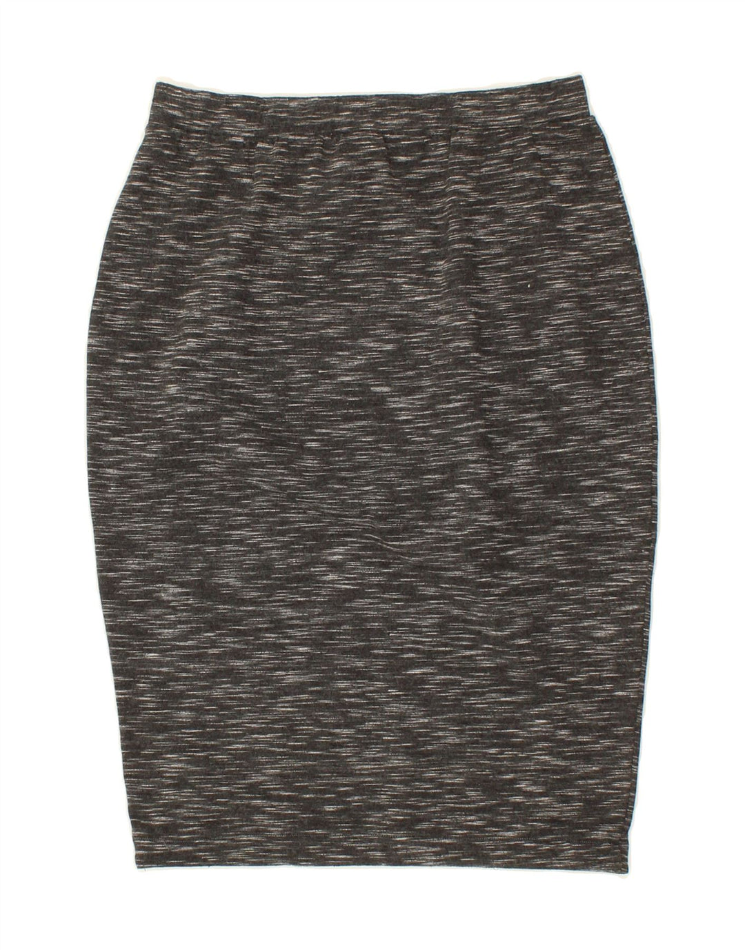 BENETTON Womens Pencil Skirt UK 10 Small W26  Grey Flecked Polyester Vintage Benetton and Second-Hand Benetton from Messina Hembry 