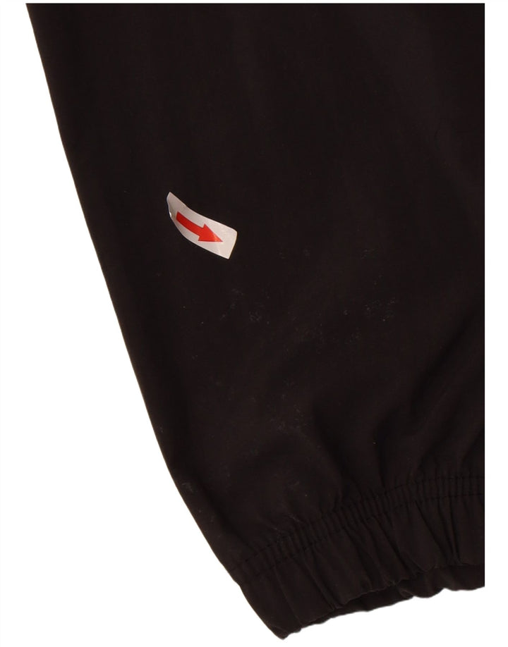 Nike Chaqueta Anorak extragrande con capucha para mujer US 8/10 Medium Black Nylon