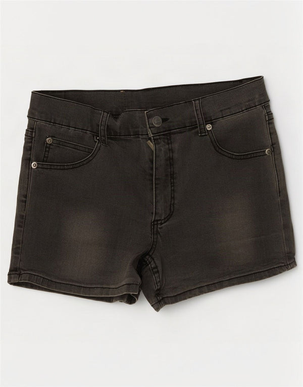 Pantalones cortos vaqueros de mujer Cheap Monday W30 Algodón gris medio