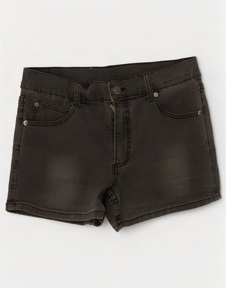 Pantalones cortos vaqueros de mujer Cheap Monday W30 Algodón gris medio