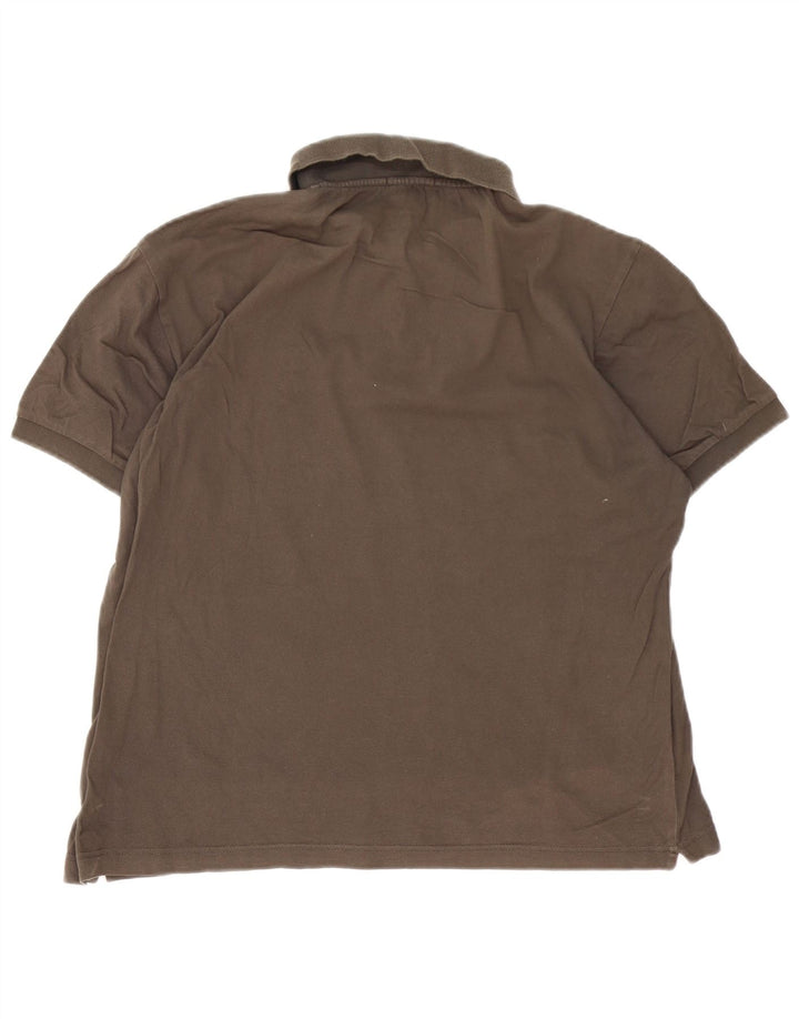 Sergio Tacchini Polo Hombre IT 50 Algodón Marrón Medio