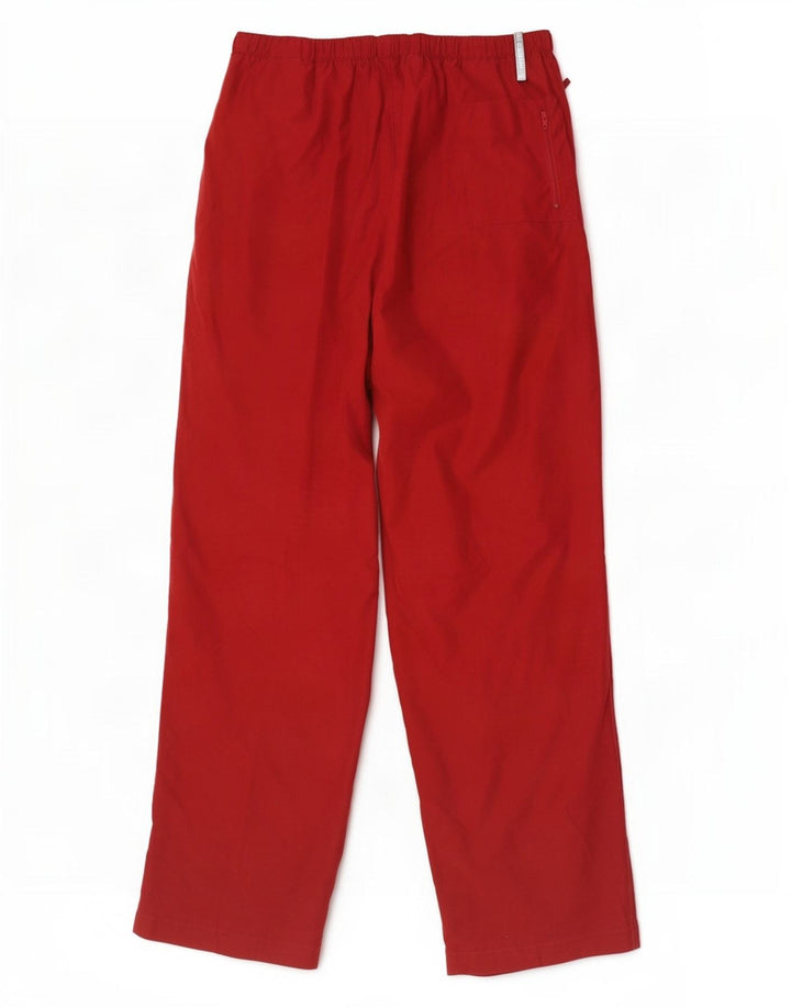 Champion Pantalones holgados para hombre mediano W28 L29 poliéster burdeos