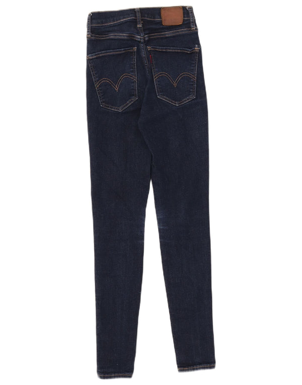 Vaqueros Levi's Mile High Super Skinny para mujer W25 L28 Algodón azul marino