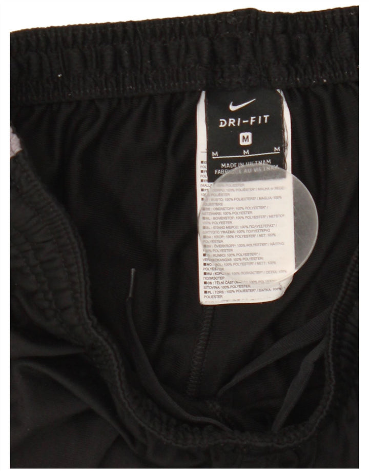Pantalón De Chándal Nike Hombre Negro Medio Color Block Poliéster Deportes
