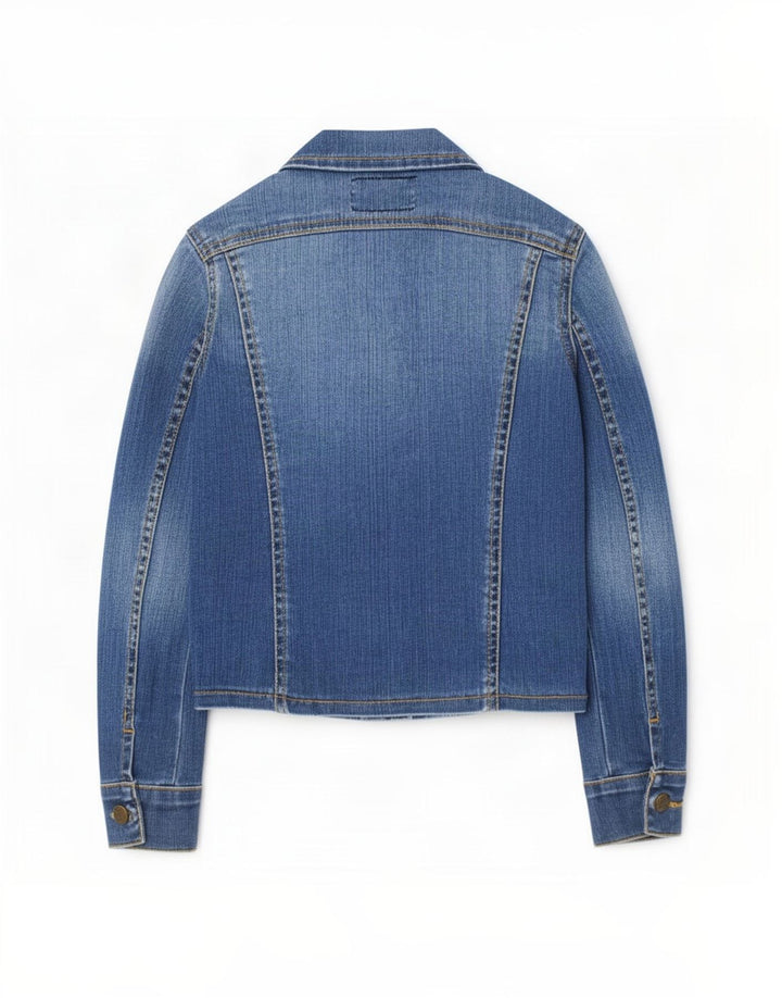 Lee Chaqueta Vaquera Niña 7-8 Años XS Algodón Azul