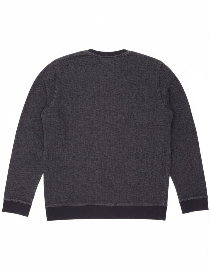 Calvin Klein Jeans Hombre Sudadera Gráfica Jumper Medium Azul Marino