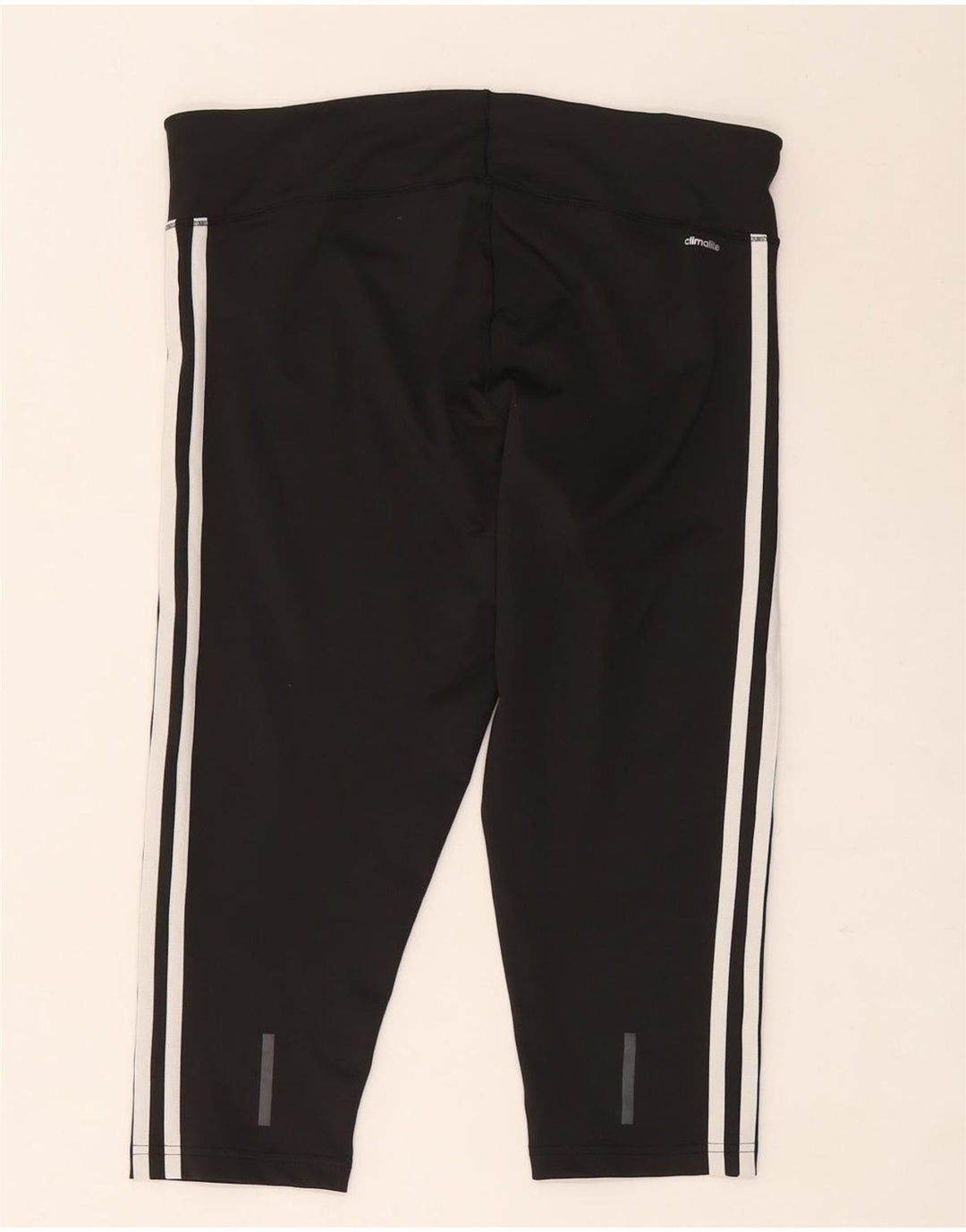 Adidas Mujer Climalite Capri Leggings UK 16/18 Grande Negro Poliéster