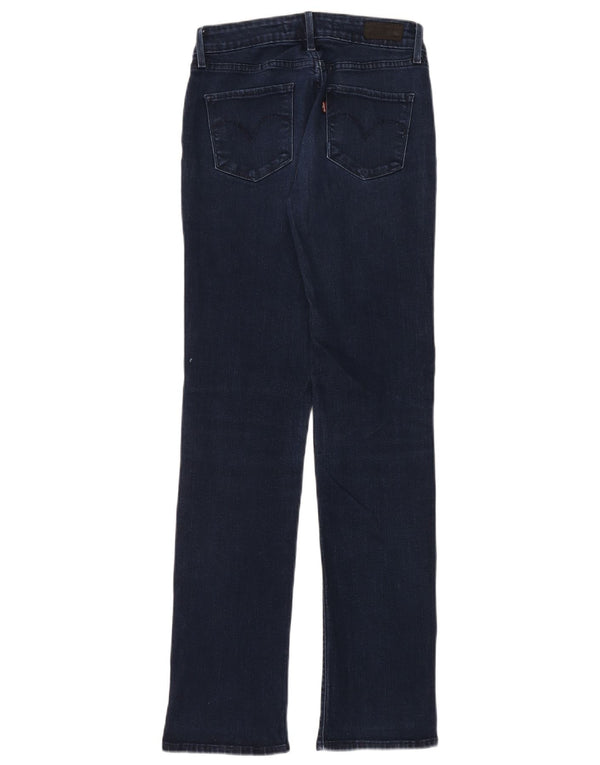 Levi's Vaqueros rectos Demi Curve para mujer US 0 XS W25 L32 Azul marino