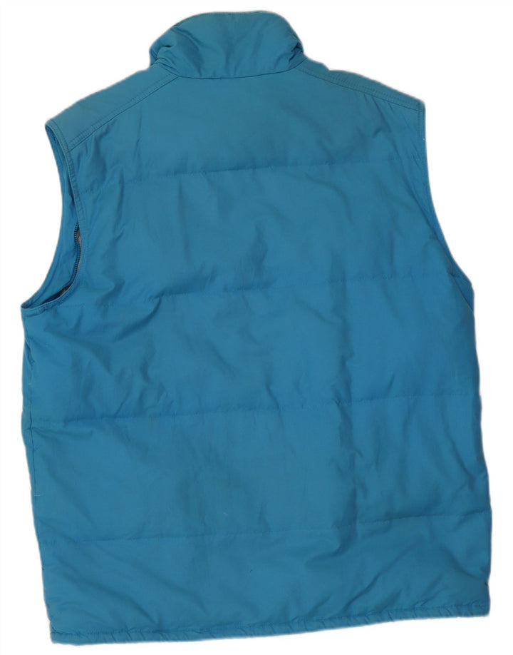 Sergio Tacchini Chaleco Acolchado Hombre IT 48 Algodón Azul Medio