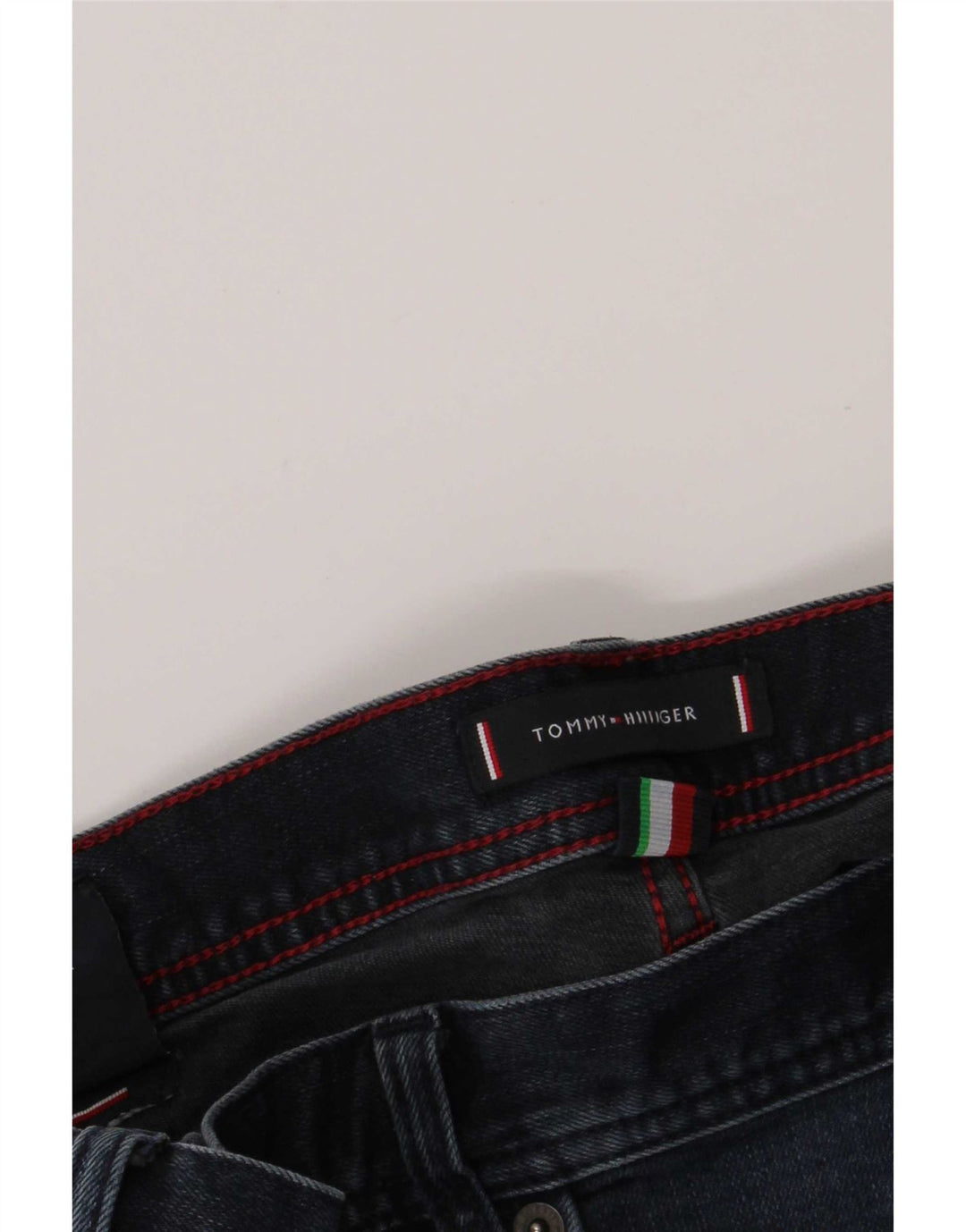 Tommy Hilfiger Vaqueros ajustados Bleecker para hombre W36 L32 Algodón azul