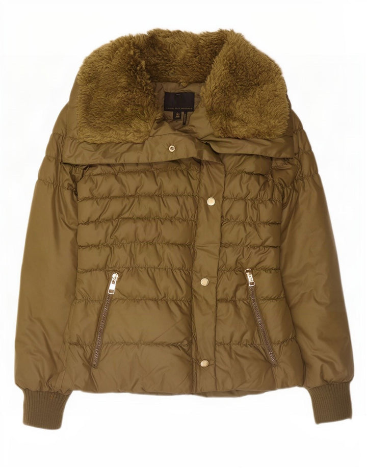 Chaqueta acolchada Buffalo para mujer UK 40 Poliéster caqui mediano