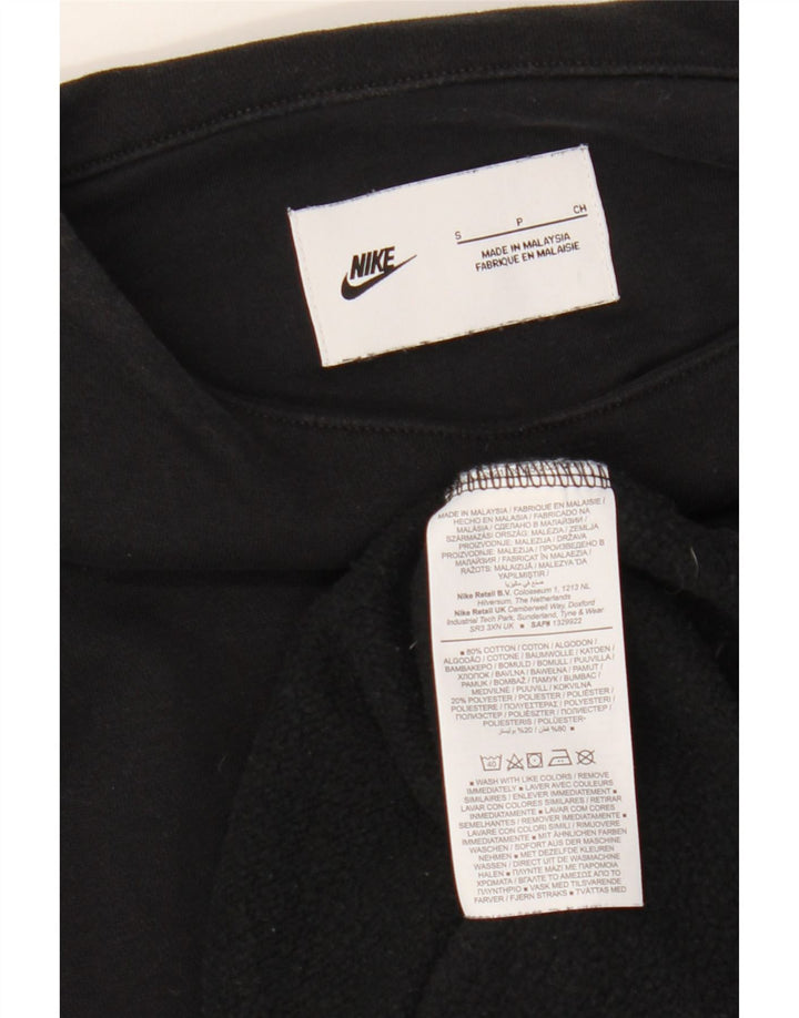 NIKE Sudadera extragrande de manga 3/4 para mujer, talla 40, color negro