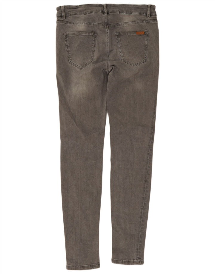 Massimo Dutti Vaqueros Pitillo Mujer EU 38 Medium W28 L29 Gris