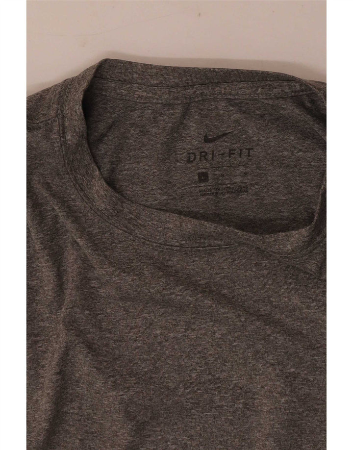 Nike - Camiseta Dri Fit para hombre, talla grande, color gris