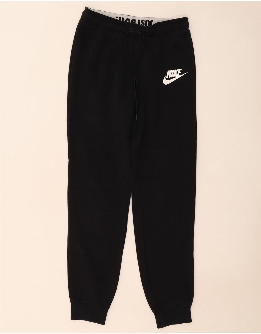 Nike Mujer Pantalones De Chándal Joggers Pequeño Algodón Negro