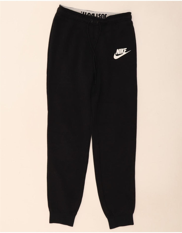 Nike Mujer Pantalones De Chándal Joggers Pequeño Algodón Negro