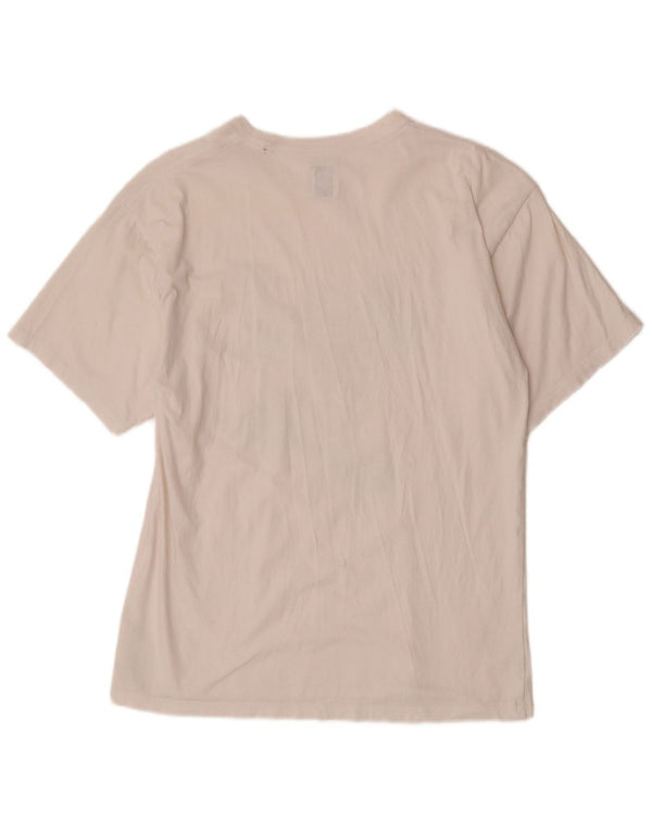 Vans Hombre Regular Graphic Camiseta Top Algodón Blanco Mediano