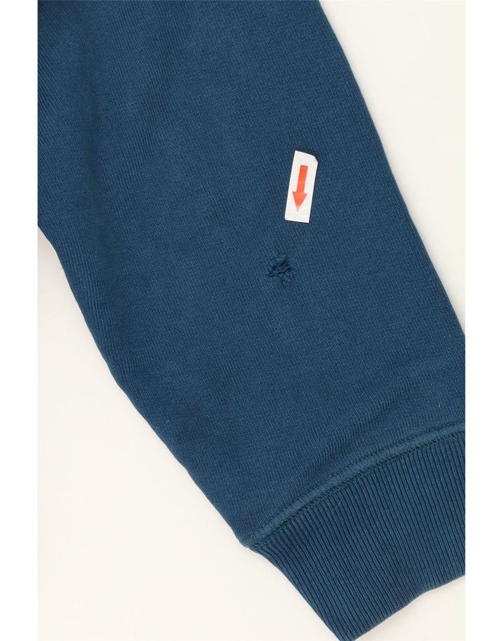 Champion Sudadera Para Hombre Jumper Small Azul Algodón