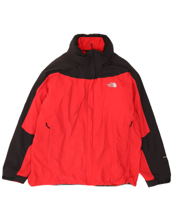 THE NORTH FACE Chaqueta cortavientos para hombre UK 44 2XL Poliéster color block rojo