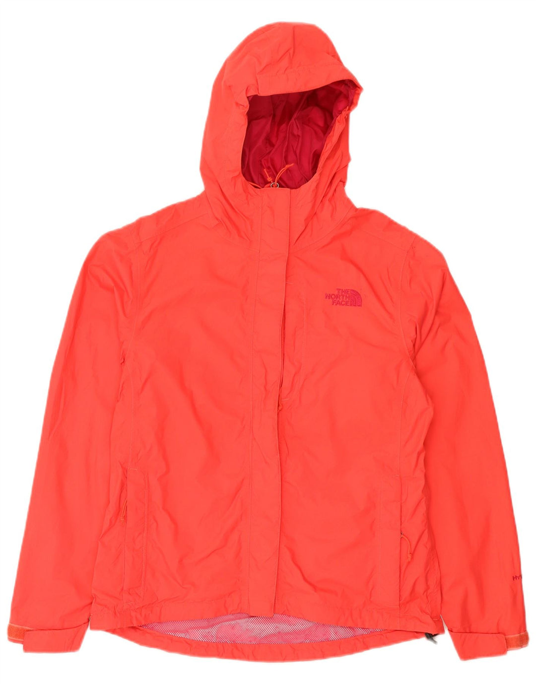 The North Face Chaqueta impermeable extragrande con capucha Hyvent para mujer Reino Unido 10 Small Red