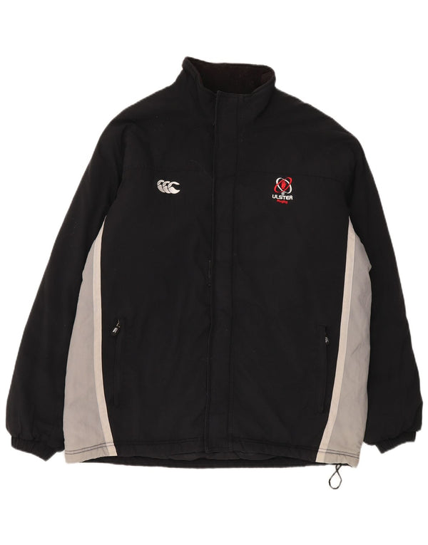 Canterbury Chaqueta cortavientos para hombre UK 40 Large Black Colourblock