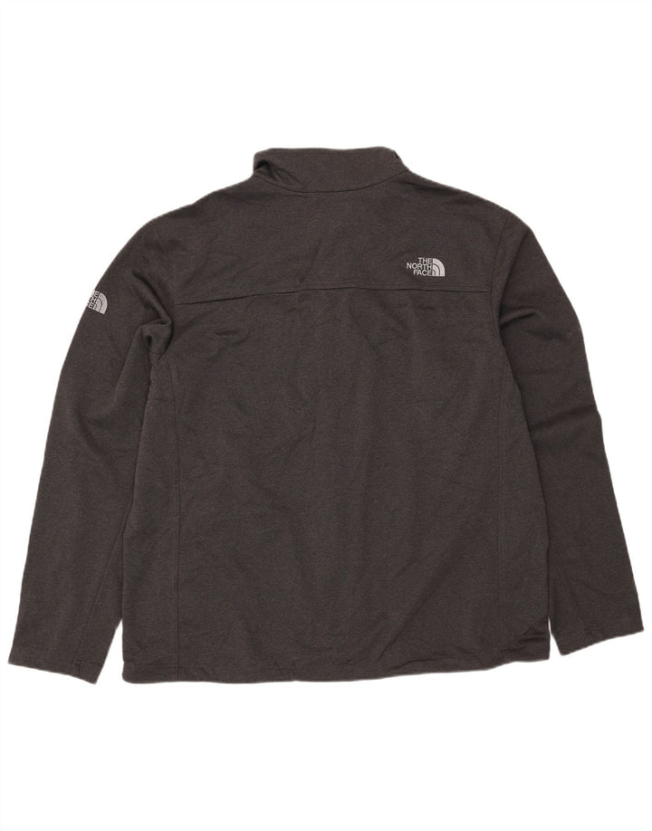 The North Face Chaqueta de chándal para hombre XL Gris Poliéster