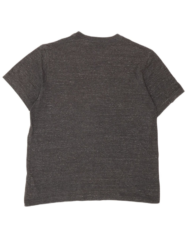 Camiseta Nike para hombre Top grande de algodón moteado gris
