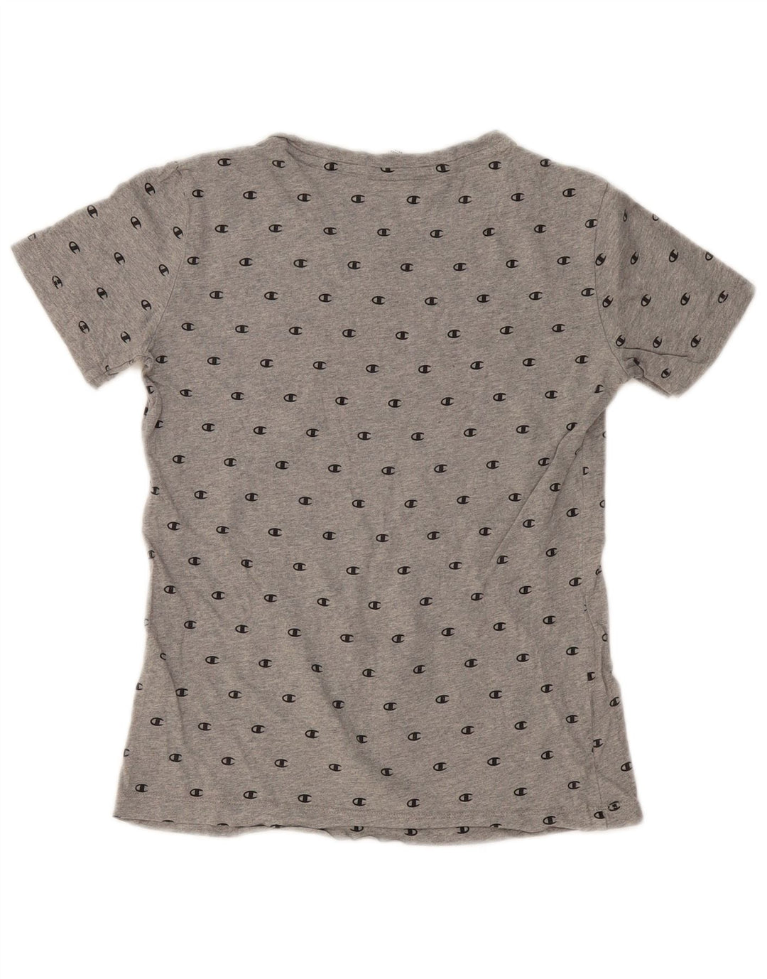 CHAMPION Camiseta gráfica para mujer Top UK 12 Algodón gris medio