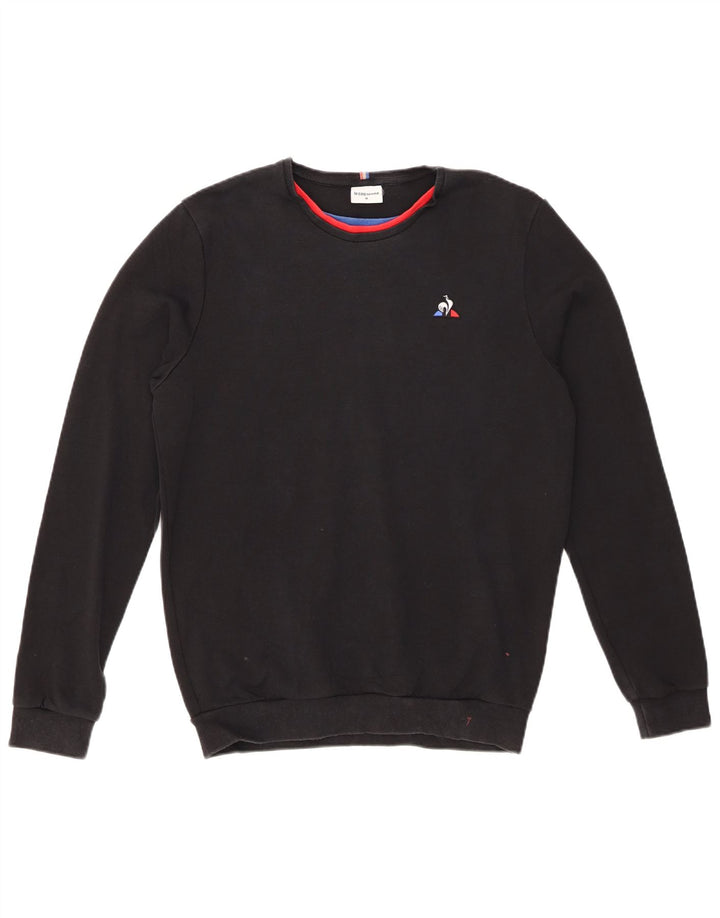 LE COQ SPORTIF Sudadera Hombre Jumper Medium Negro Algodón