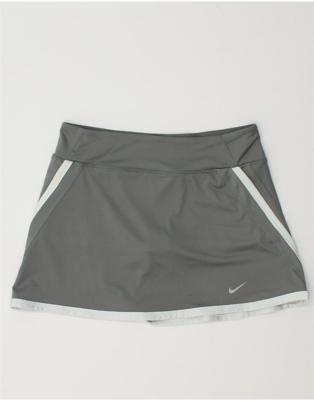 Nike Falda pantalón Dri Fit para mujer UK 40 Grande Gris Colorblock Poliéster