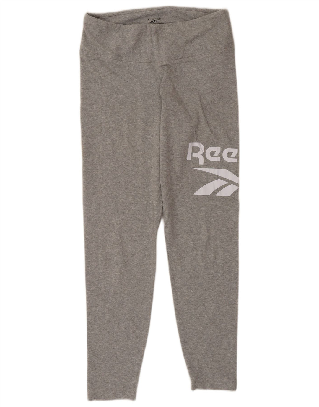 Reebok Leggings gráficos para mujer Reino Unido 12/14 Algodón gris medio
