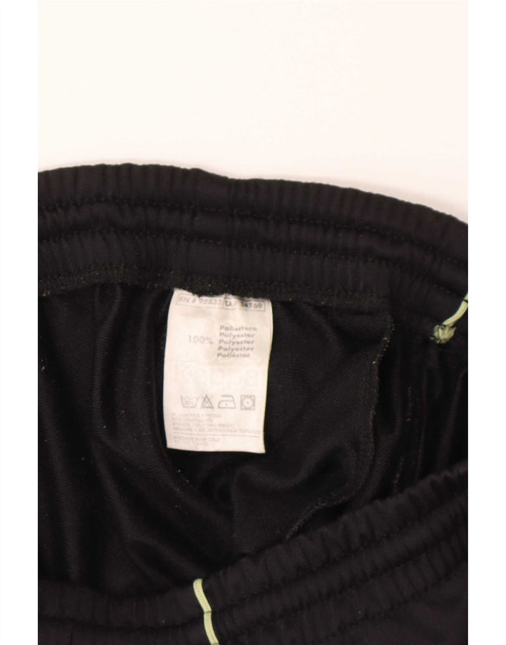 Kappa Hombre Pantalones De Chándal Gráfico Small Negro Colorblock Poliéster