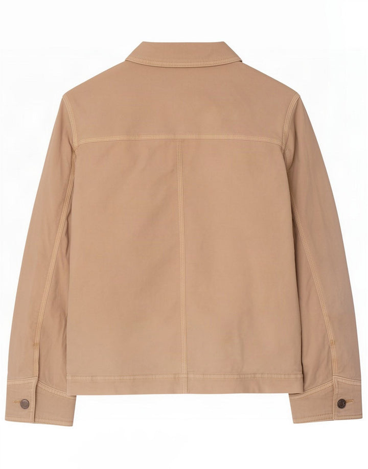 Gap Chaqueta utilitaria para mujer UK 10 Small Off White Cotton