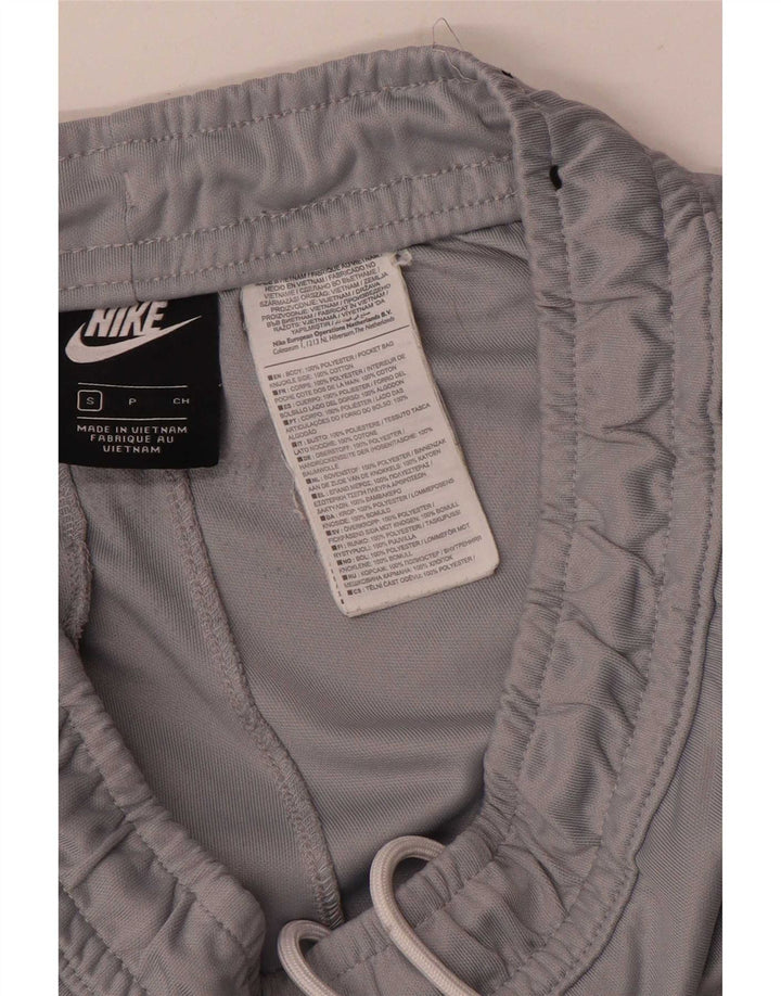 Nike - Pantalones de chándal con estampado gráfico para hombre, poliéster color block, pequeño, gris
