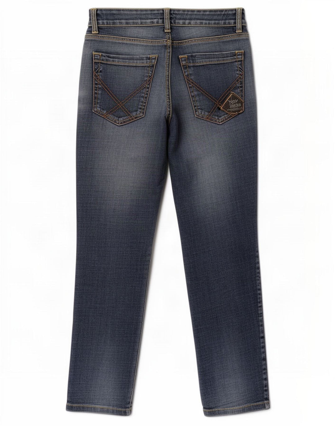 Roy Rogers Vaqueros ajustados Seven Bell para mujer W27 L29 azul