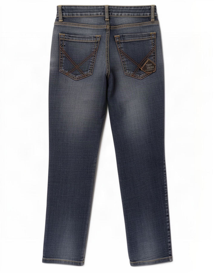 Roy Rogers Vaqueros ajustados Seven Bell para mujer W27 L29 azul