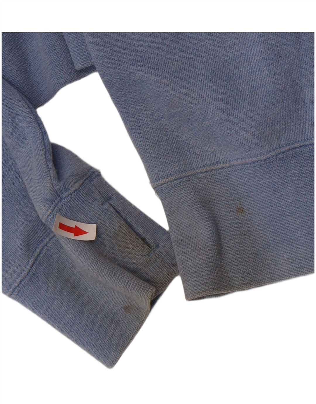 Hurley Jersey con capucha y gráfico extragrande para mujer UK 10 Small Blue Cotton