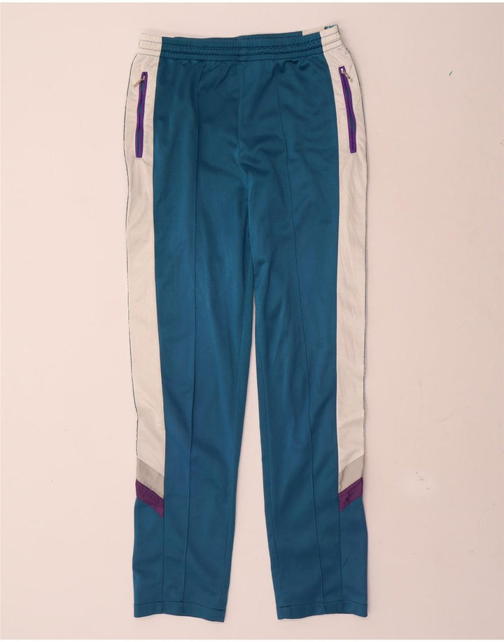 ASICS Pantalones de chándal gráficos para hombre IT 46 Small Blue Colourblock