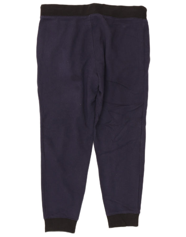 Jack Wills Pantalón De Chándal Hombre Joggers XL Azul Marino Colorblock Algodón