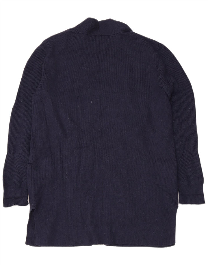 Marks & Spencer - Cárdigan largo para mujer, talla 40, tamaño mediano, azul marino