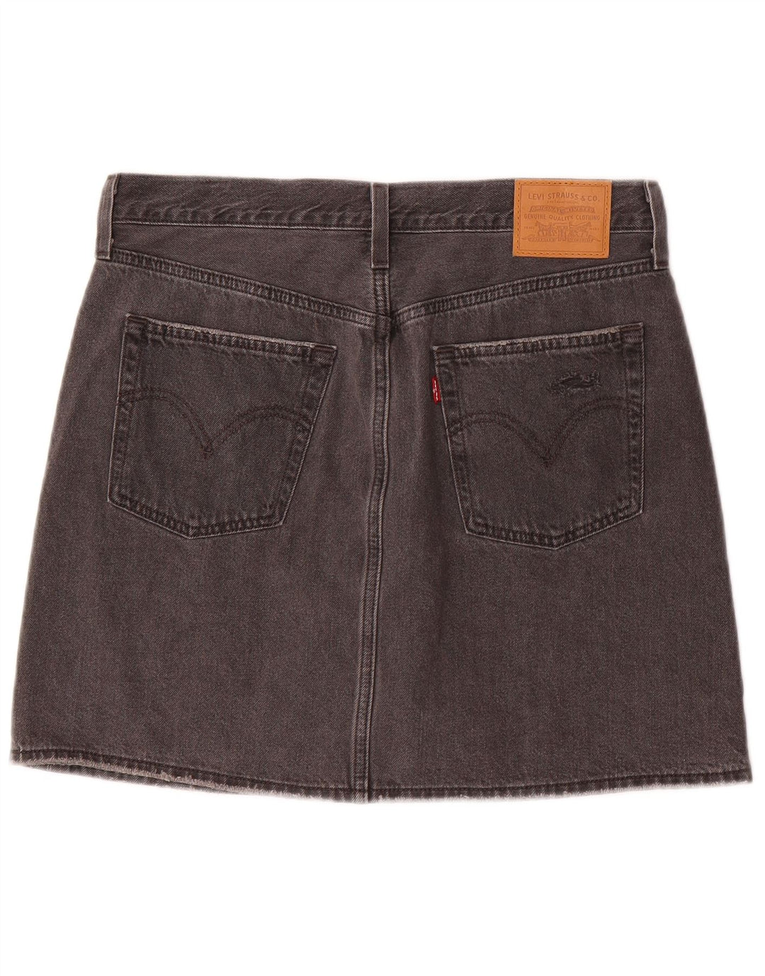 LEVI'S Minifalda Vaquera Mujer W30 Algodón Marrón Medio